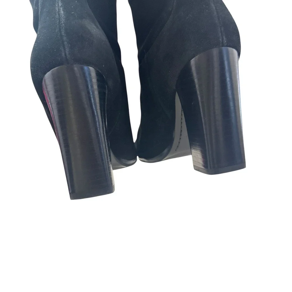 Marc Fisher Netty Black‎ Suede Tall Knee Boot Sz 8.5